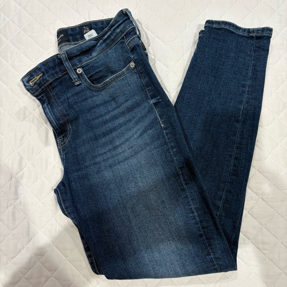Lucky Brand Dark Blue Skinny Jeans, Women’s Size 12